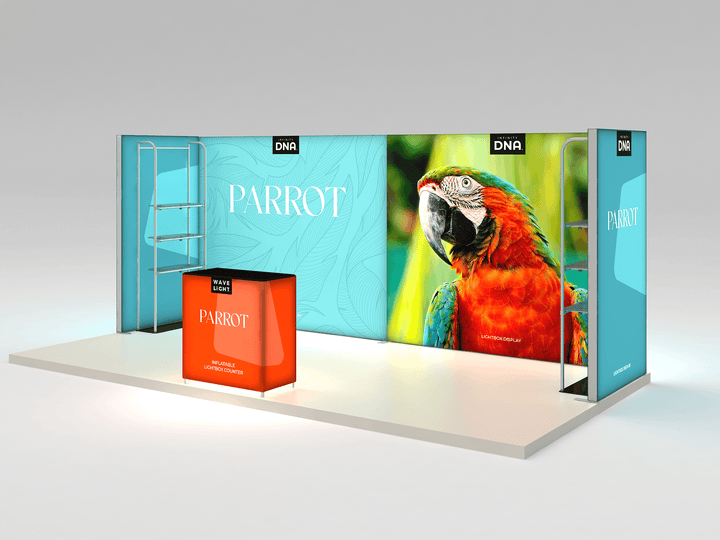 Waveline Parriot 10x20 Inline Display