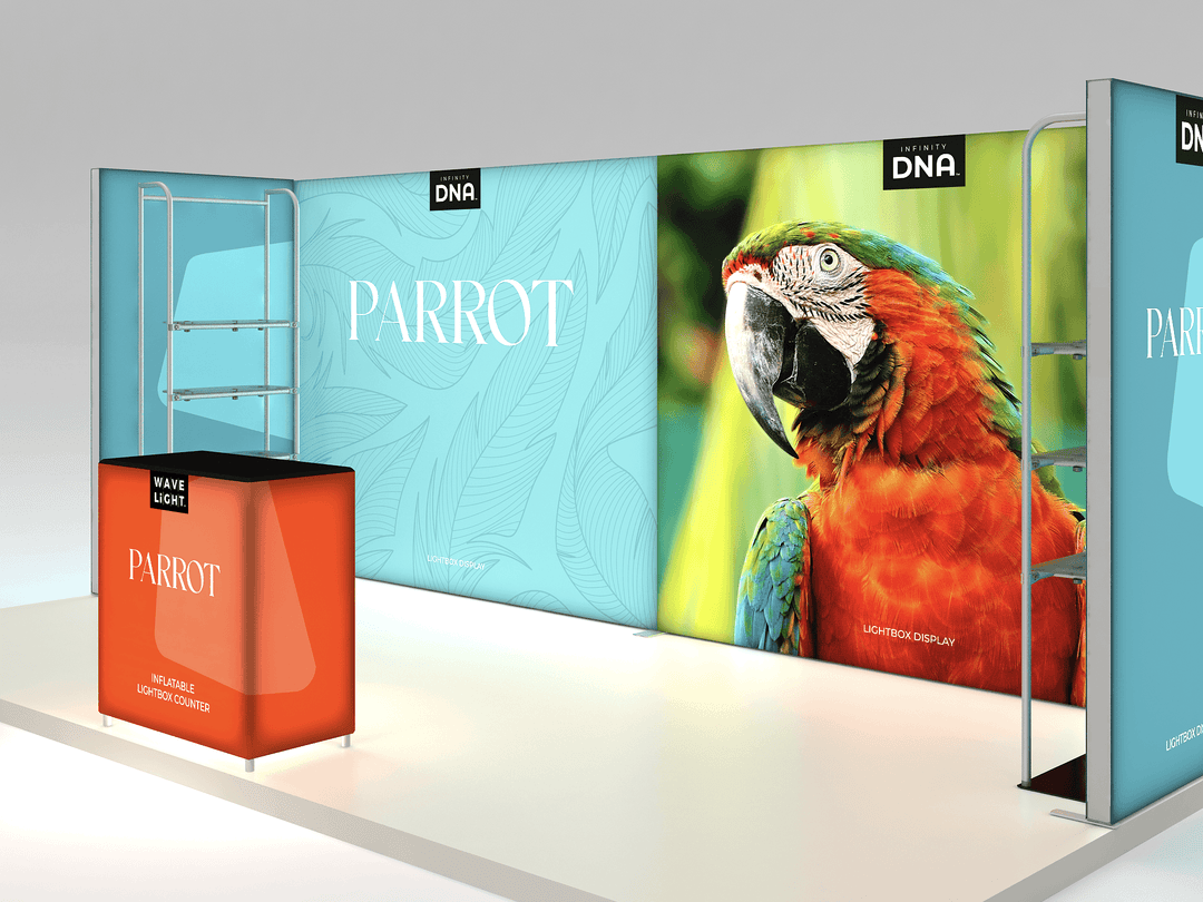 Waveline Parriot 10x20 Inline Display