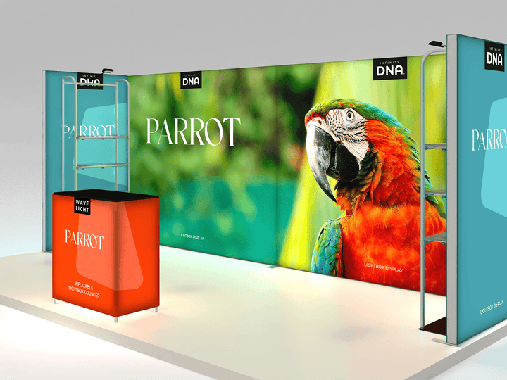 Waveline Parriot 10x20 Inline Display