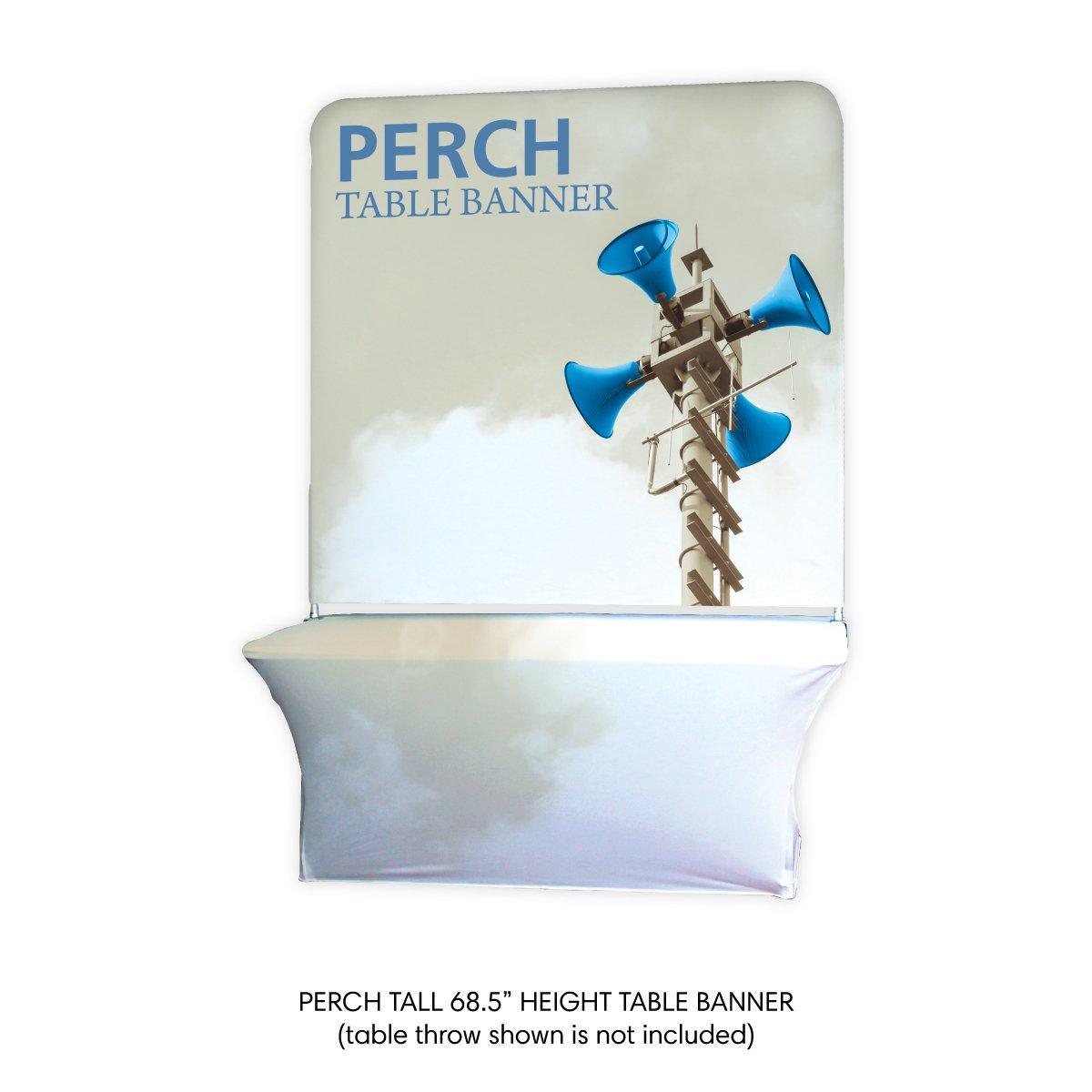 Perch 6ft Table Banner Display - TradeShowPlus