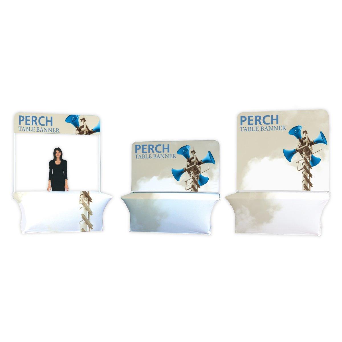 Perch 8ft Table Banner Display - TradeShowPlus