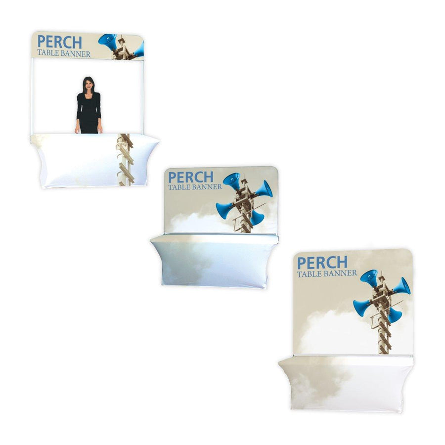 Perch 8ft Table Banner (Graphics Only) - TradeShowPlus