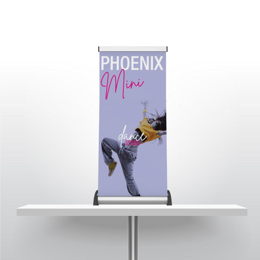 Phoenix Mini Banner Stand - TradeShowPlus