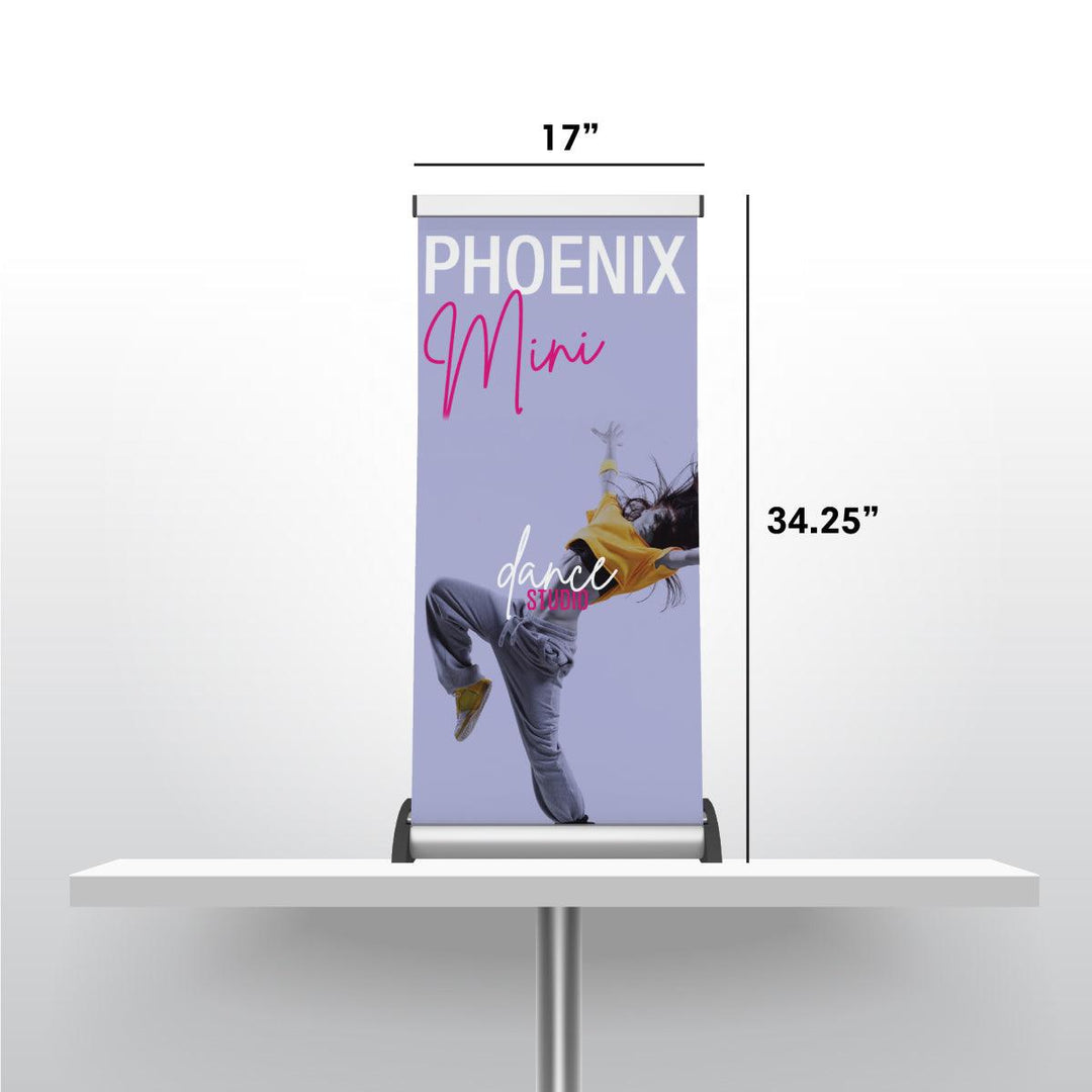 Phoenix Mini Banner Stand - TradeShowPlus