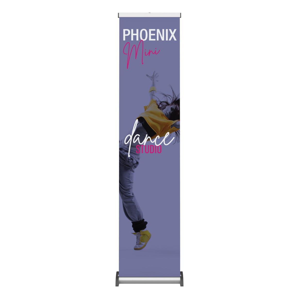 Phoenix Mini Tall Banner Stand - TradeShowPlus