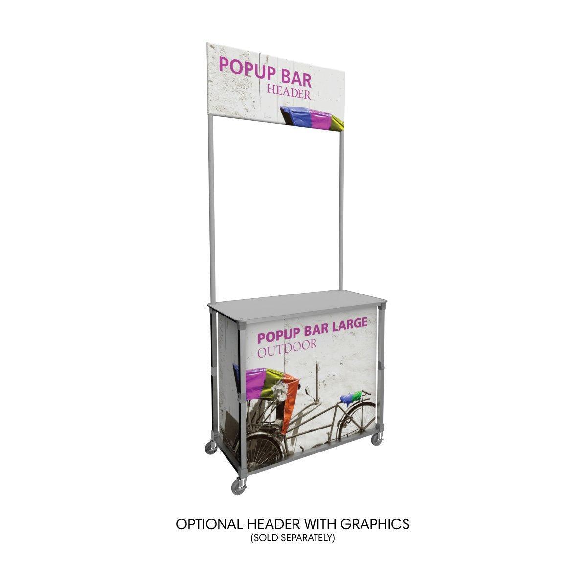 Popup Bar Counter - Large - TradeShowPlus