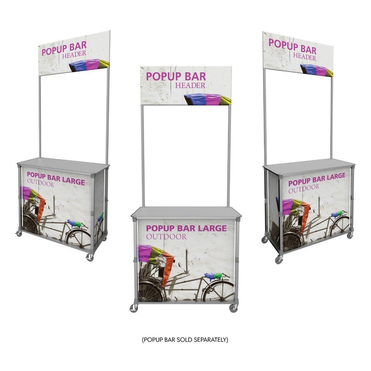 Popup Bar Large Header - TradeShowPlus