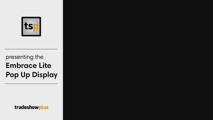 Embrace Lite 7.5ft Full Height Push-Fit Tension Fabric Display