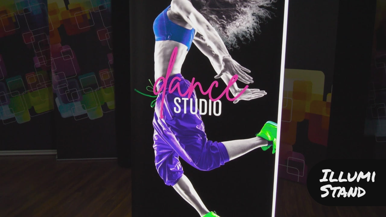 Illumistand Backlit Banner Stand