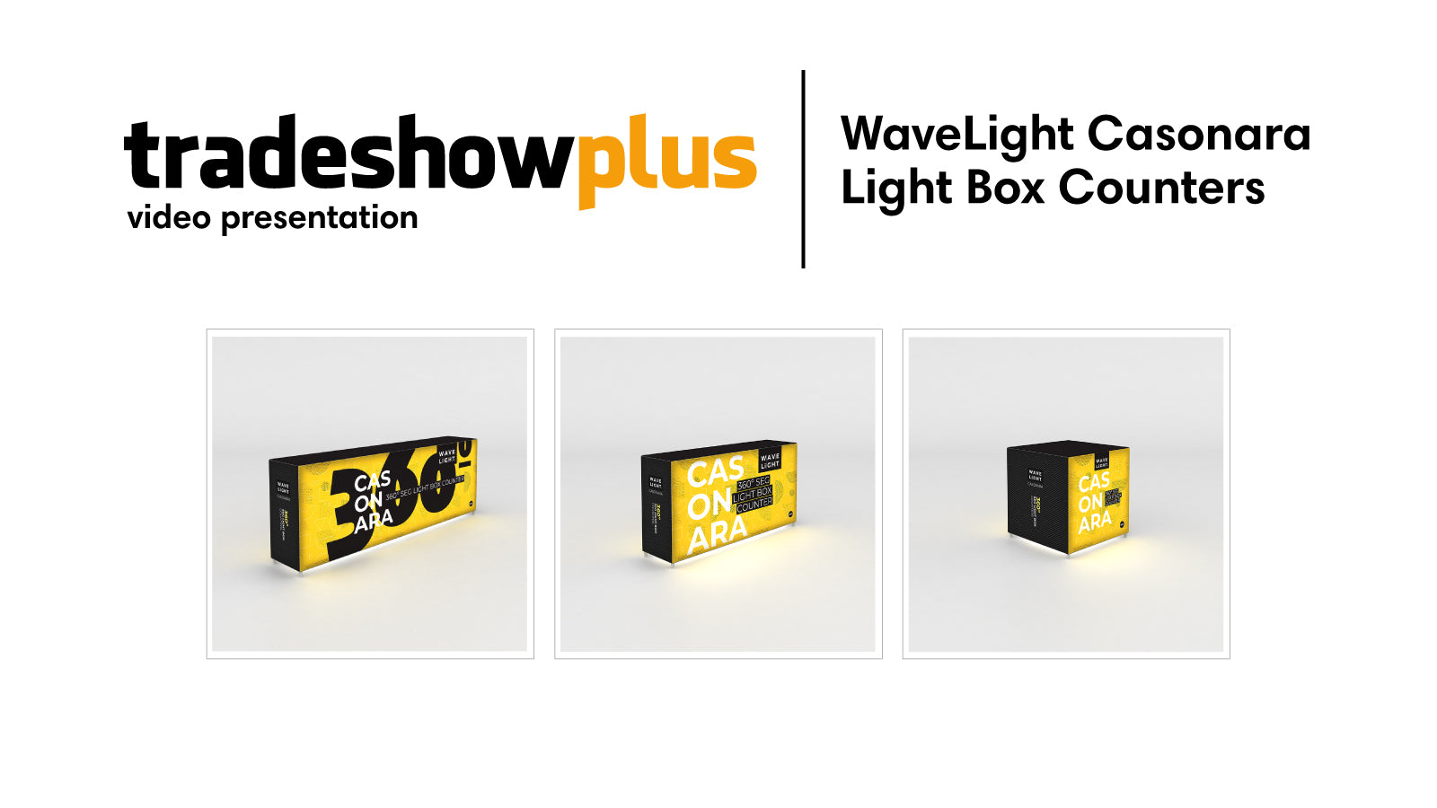 Load video: Wavelight Casonara Light Box Counters