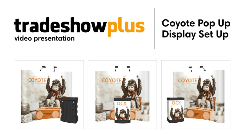 Coyote Pop Up Displays Video