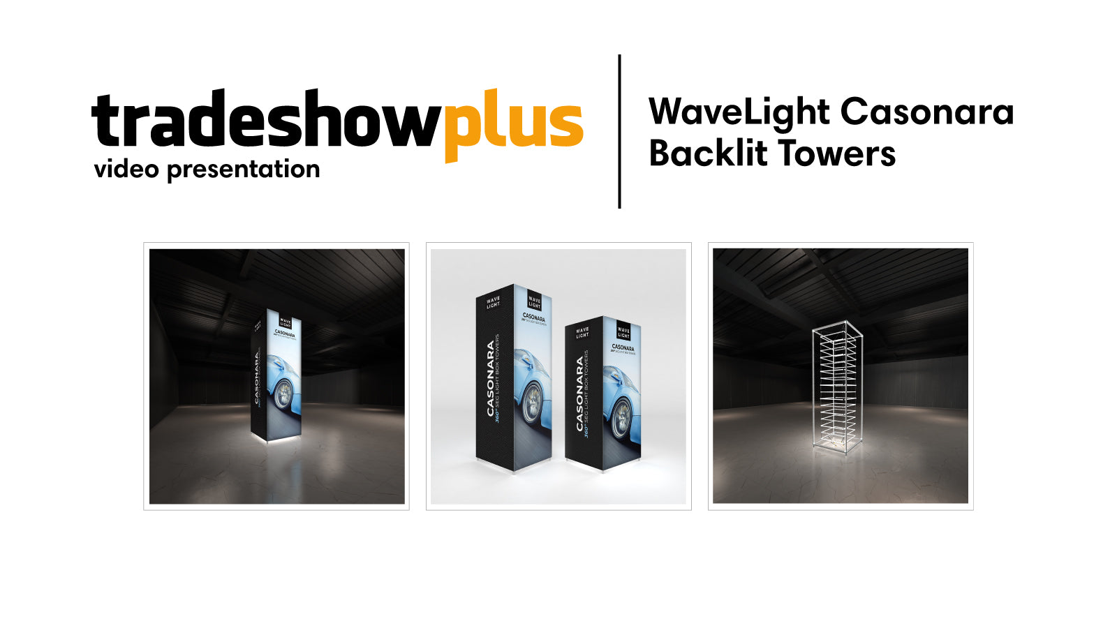 Load video: WaveLight Casonara Light  Box Tower Display