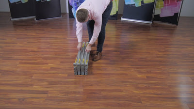 Embrace 7.5ft Tabletop Push-Fit Tension Fabric Display