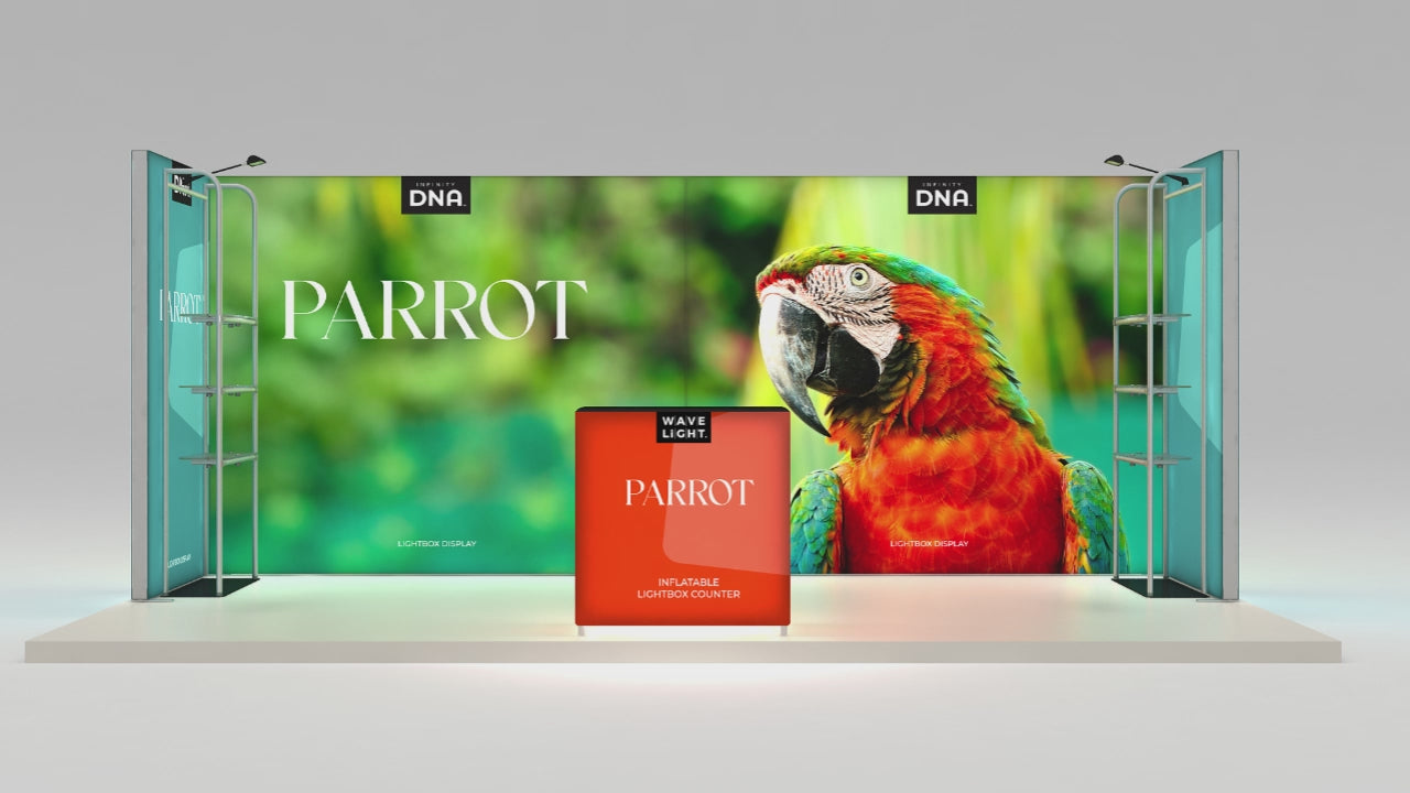 Waveline Parriot 10x20 Inline Display