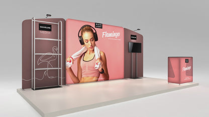 Waveline Flamingo 10x20 Inline Display