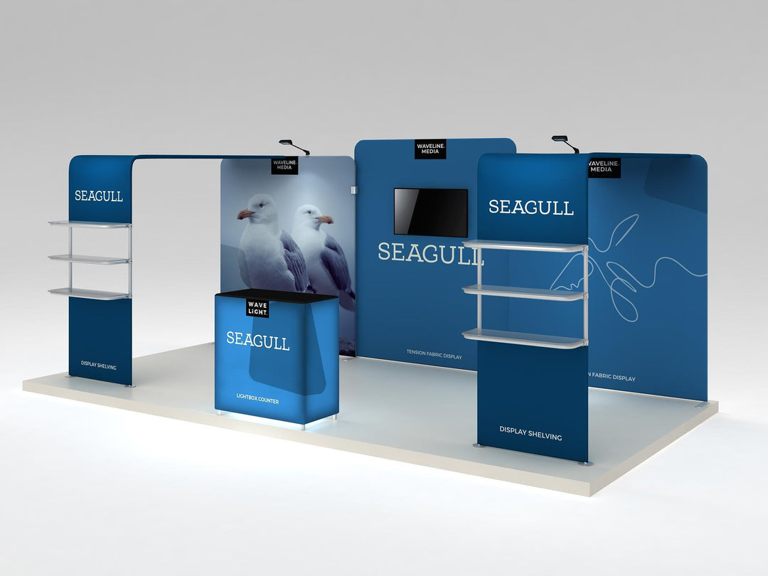 Waveline Seagull 10x20 Inline Display