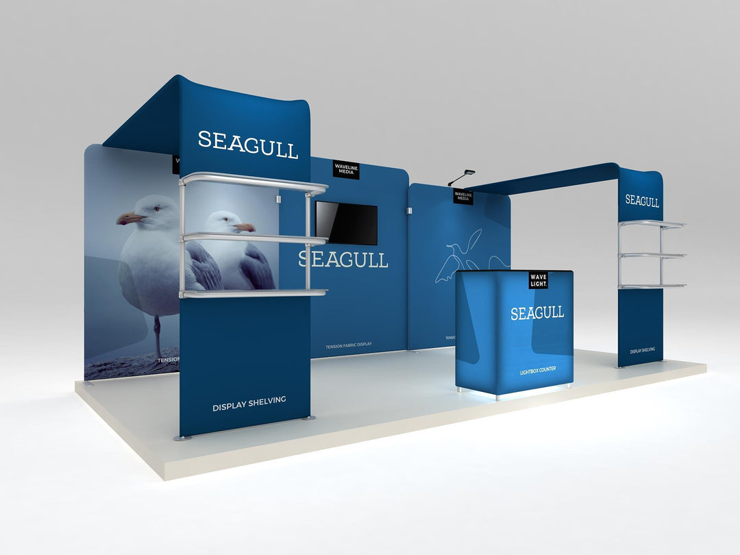 Waveline Seagull 10x20 Inline Display