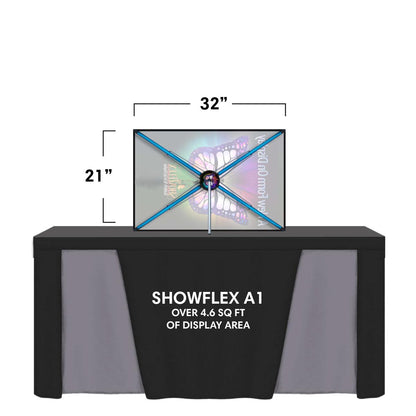 ShowFlex A1 Tabletop Display (32"w x 21"h) - TradeShowPlus