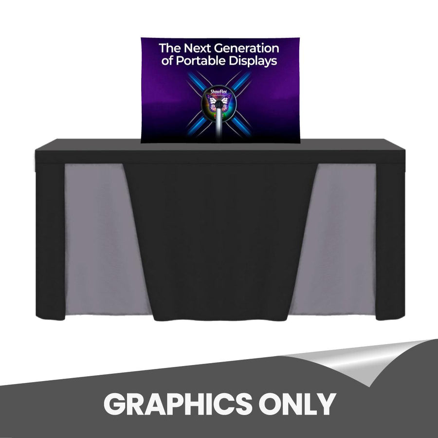 ShowFlex A1 Tabletop Display (Graphic Only) - TradeShowPlus