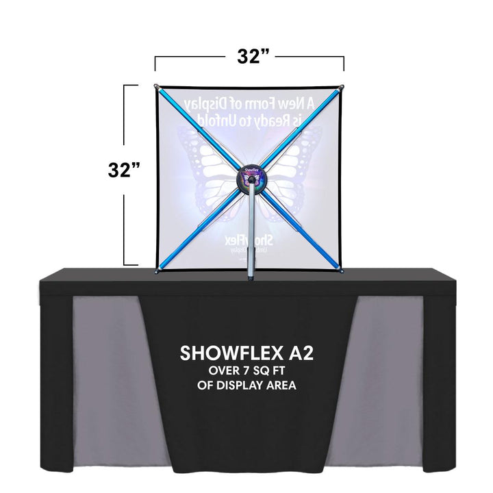 ShowFlex A2 Tabletop Display (32"w x 32"h) - TradeShowPlus