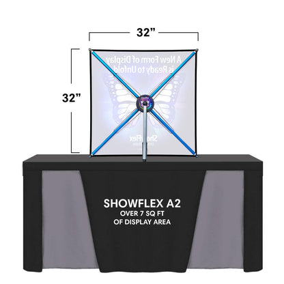 ShowFlex A2 Tabletop Display (32"w x 32"h) - TradeShowPlus