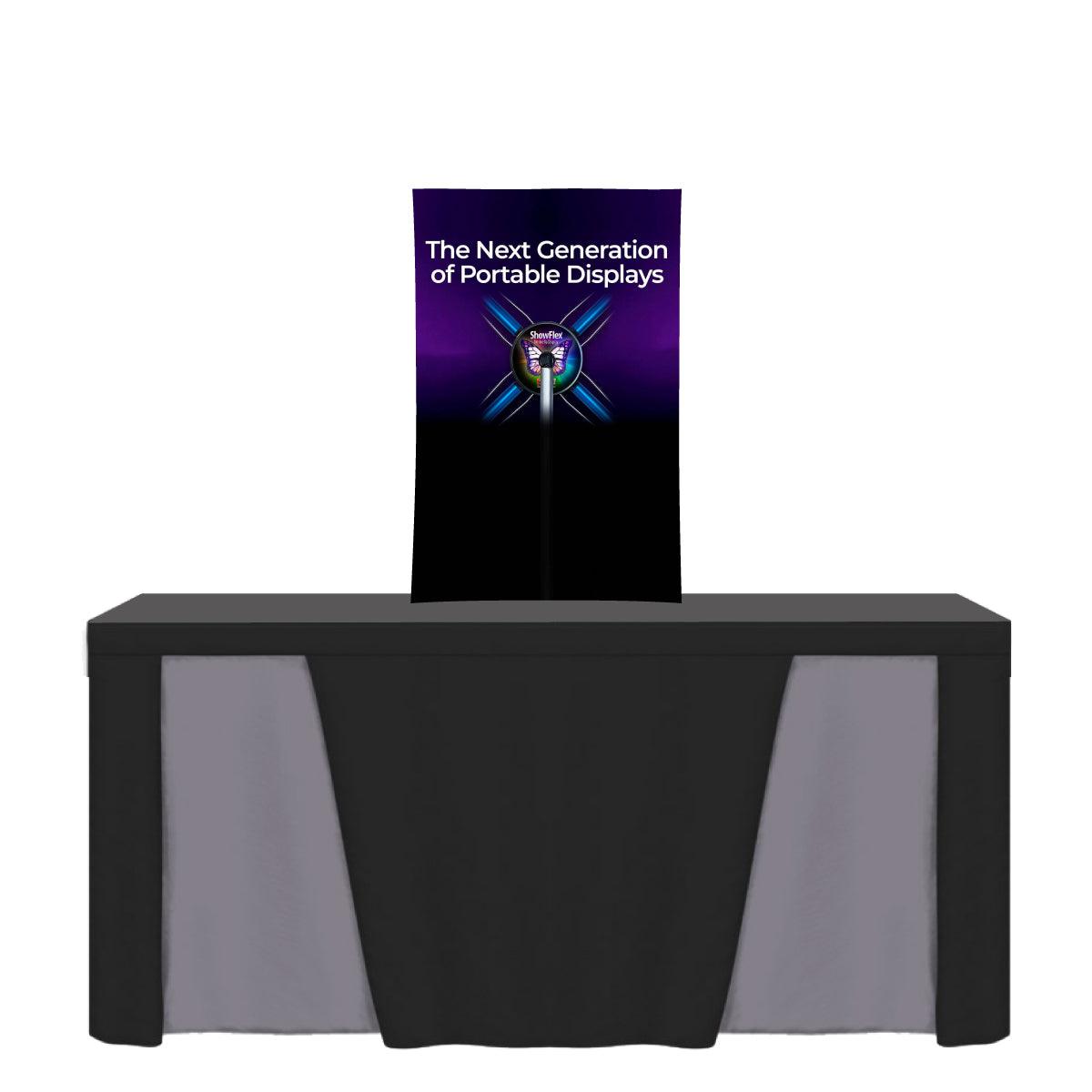 ShowFlex A3 Tabletop Display (21"w x 32"h) - TradeShowPlus