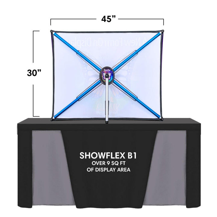 ShowFlex B1 Tabletop Display (45"w x 30"h) - TradeShowPlus