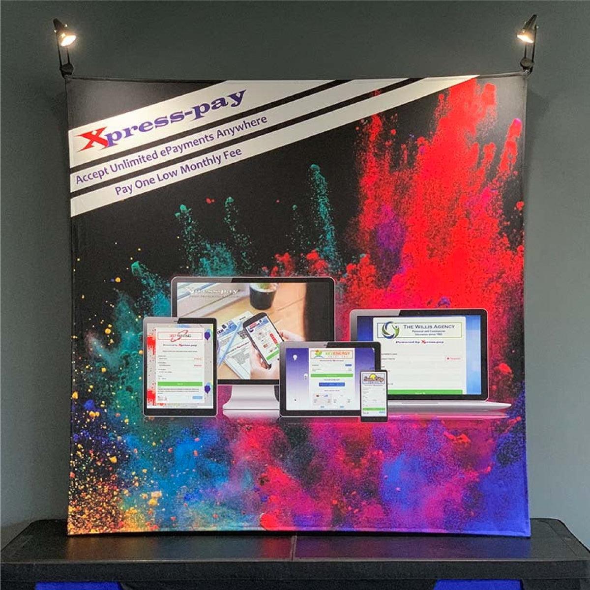 ShowFlex C2 Tabletop Display (48"w x 48"h) - TradeShowPlus