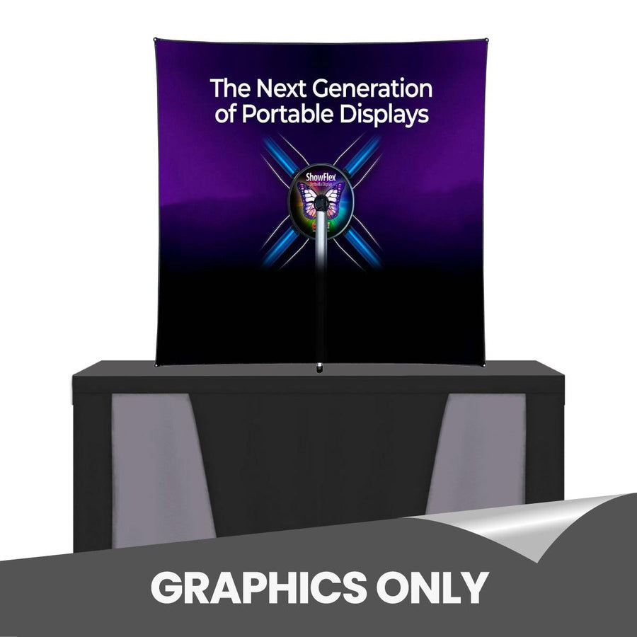 ShowFlex C2 Tabletop Display (Graphic Only) - TradeShowPlus