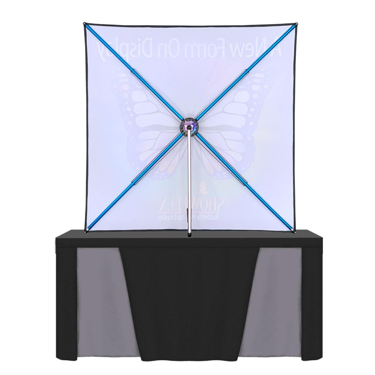 ShowFlex D2 Tabletop Display (52"w x 52"h) - TradeShowPlus