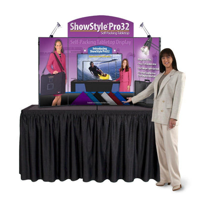 ShowStyle Pro 32 Tabletop Display - TradeShowPlus