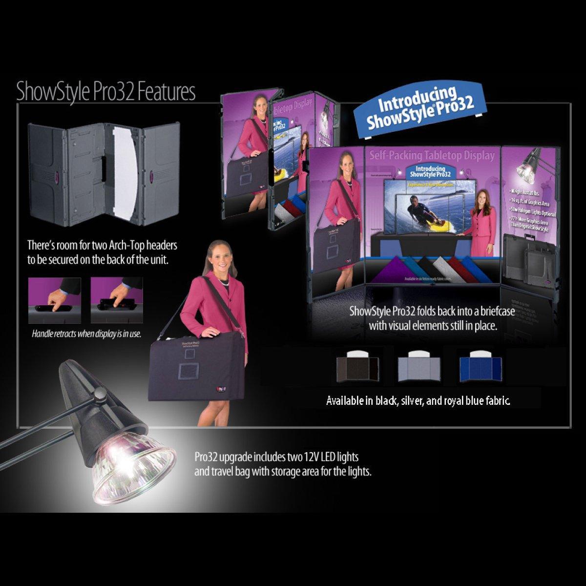 ShowStyle Pro 32 Tabletop Display - TradeShowPlus