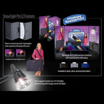 ShowStyle Pro 32 Tabletop Display - TradeShowPlus