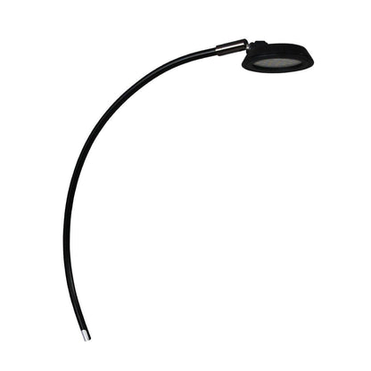 Flexible LED banner stand light for trade shows and exhibitions with adjustable gooseneck design