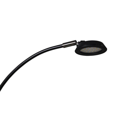 Flexible LED banner stand light with adjustable neck for trade shows and exhibitions