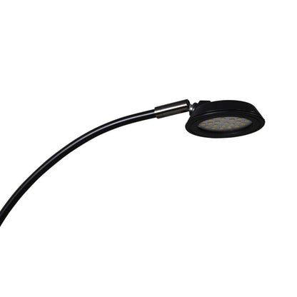 Flexible LED banner stand light with adjustable neck for trade shows and exhibitions