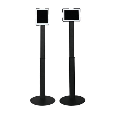 Adjustable tablet tablet holder stands ideal for trade shows exhibitions and special events