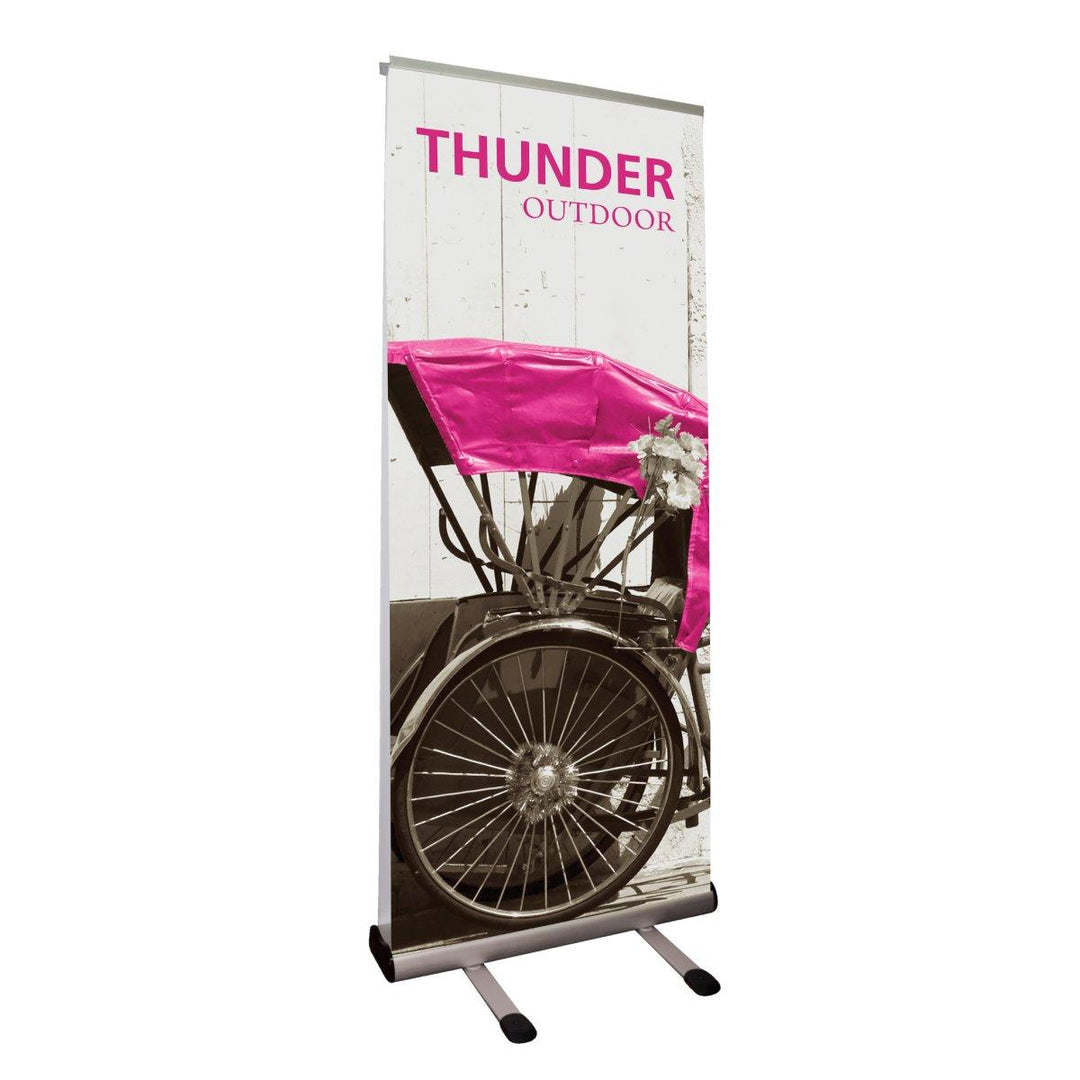 Thunder Outdoor Banner Stand (Graphics Only) - TradeShowPlus