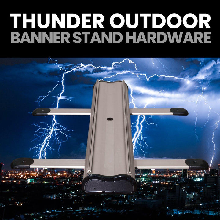 Thunder Outdoor Banner Stand - TradeShowPlus