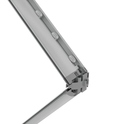 Corner joint of modular frame system for trade show and exhibition display construction