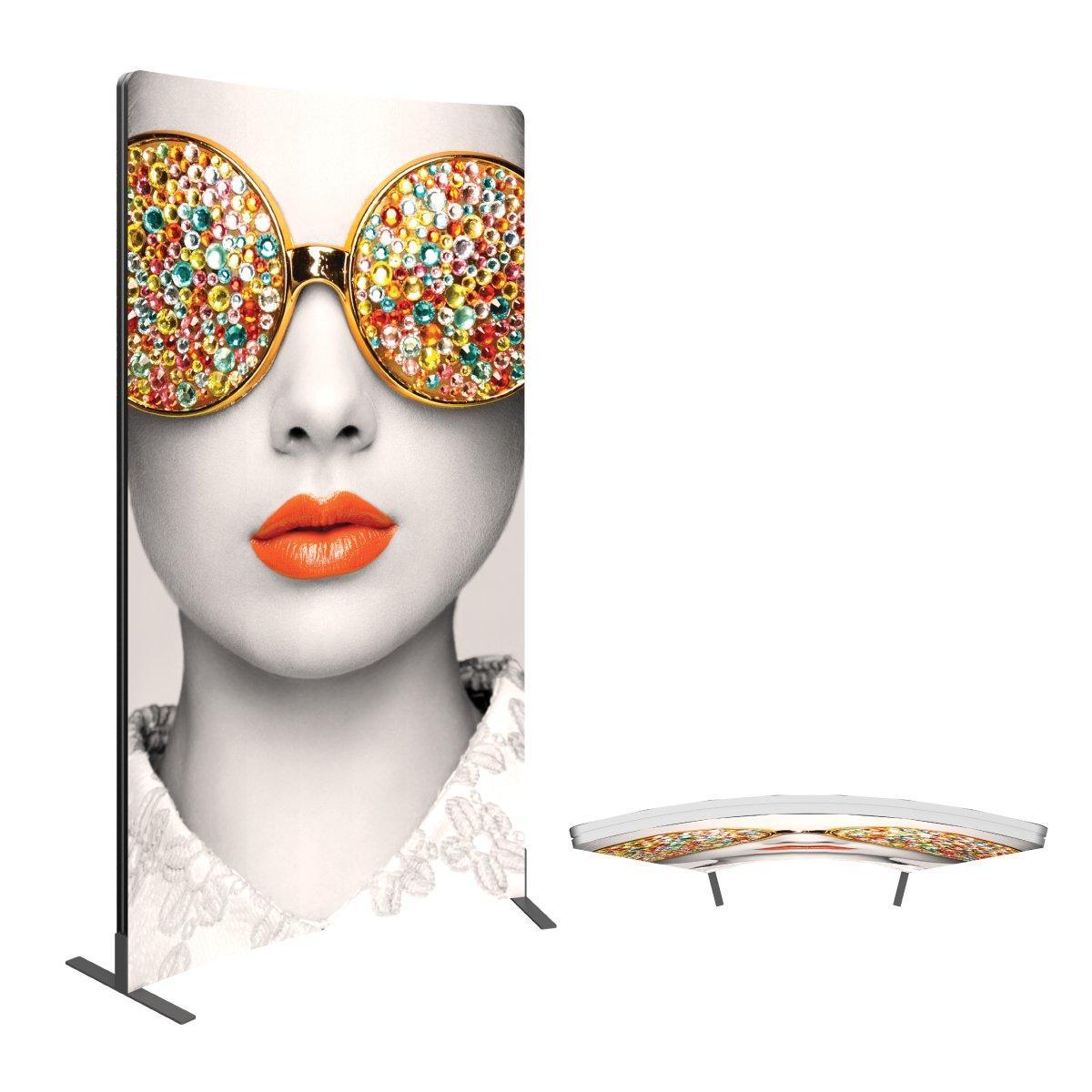 Vector Frame Curved Banner Display CR-02 - TradeShowPlus