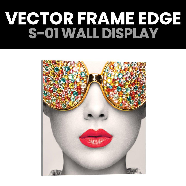 Vector Frame Edge S-01 Wall Display - TradeShowPlus