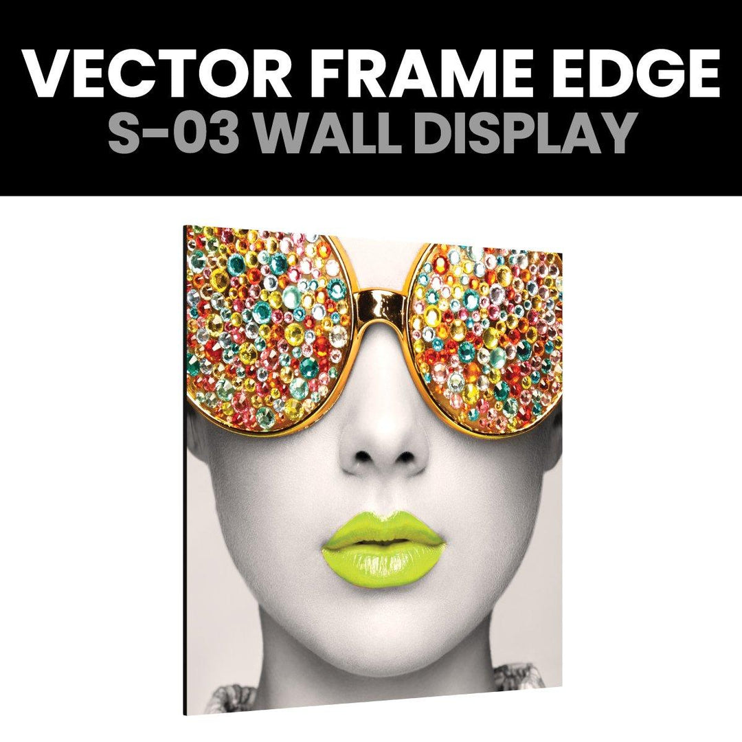 Vector Frame Edge S-03 Wall Display - TradeShowPlus