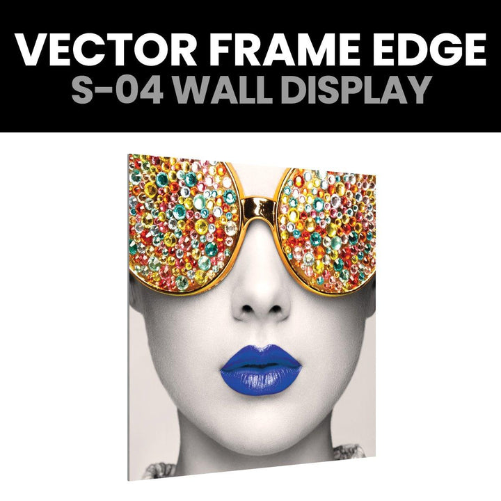 Vector Frame Edge S-04 Wall Display - TradeShowPlus