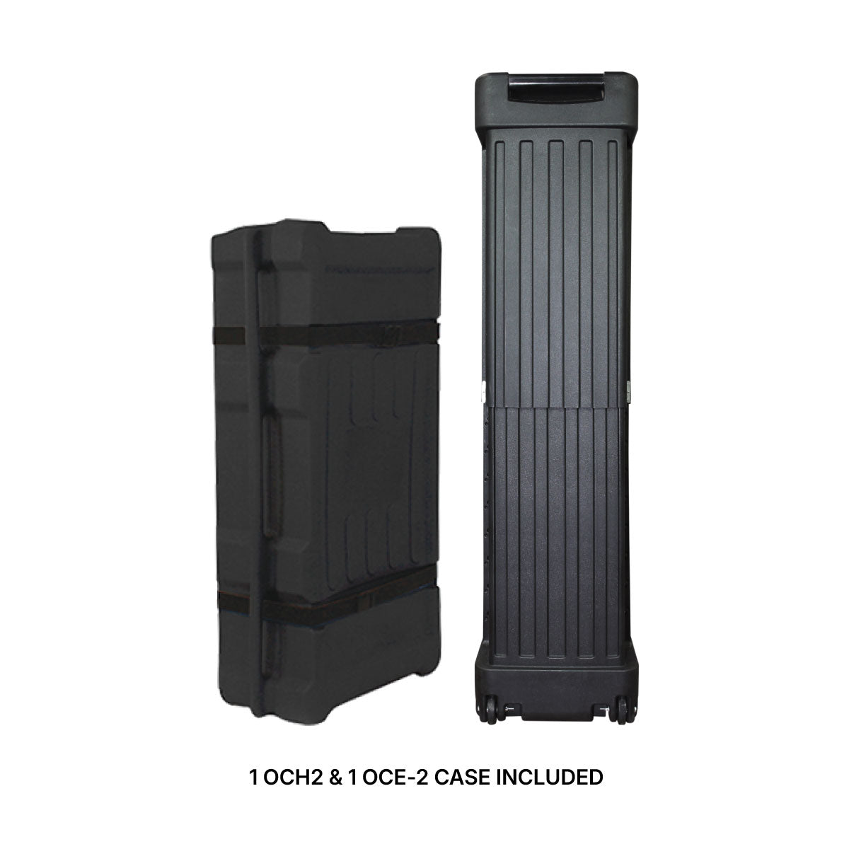 Sturdy transport cases designed for secure equipment storage at trade shows and exhibitions