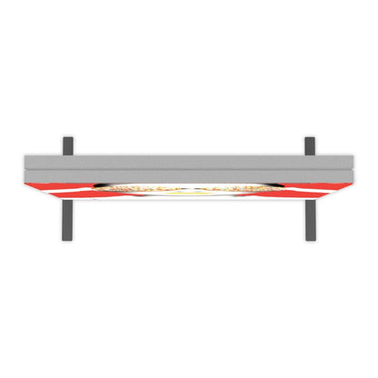 4ft lightbox frame with hanging bars for trade show and exhibition booth displays