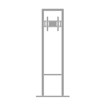 freestanding monitor stand ideal for trade shows and exhibitions to display screens