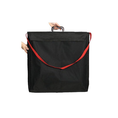 Large durable carry bag with handles and shoulder strap for trade shows and exhibitions