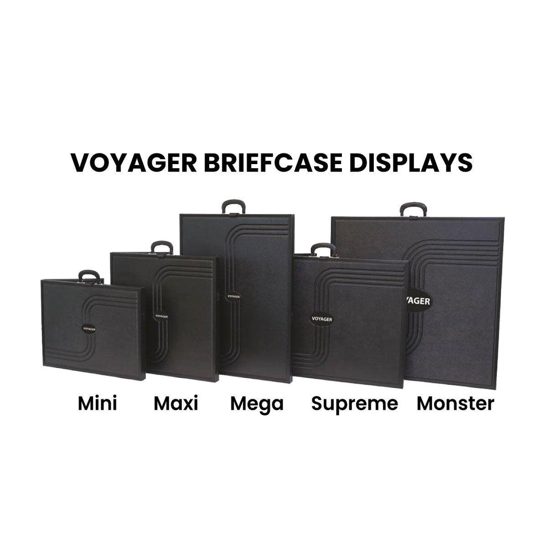 Voyager Maxi Folding Panel Display - TradeShowPlus