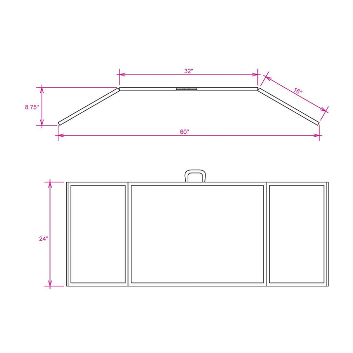 Voyager Supreme Folding Panel Display - TradeShowPlus